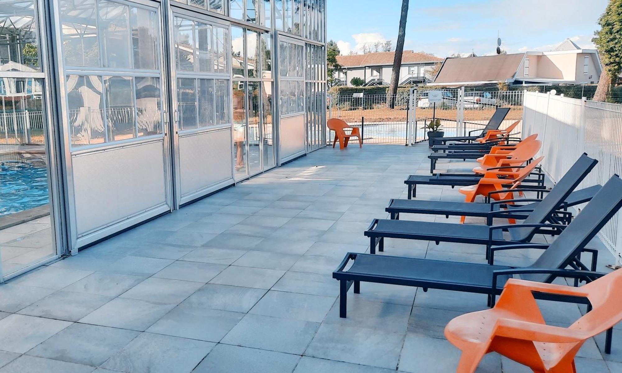 Chez Ced Et Laeti, Appartement Prive Avec Jardin Et Terrasse Dans Residence L'Estuaire Muni D'Une Piscine Couverte Et Aire De Jeu, Linge De Lit Et De Salle D'Eau Ainsi Que Tele, Compris Dans Le Tarif Profitez A Fond De Notre Belle Region Le Verdon-sur-Mer Cameră foto